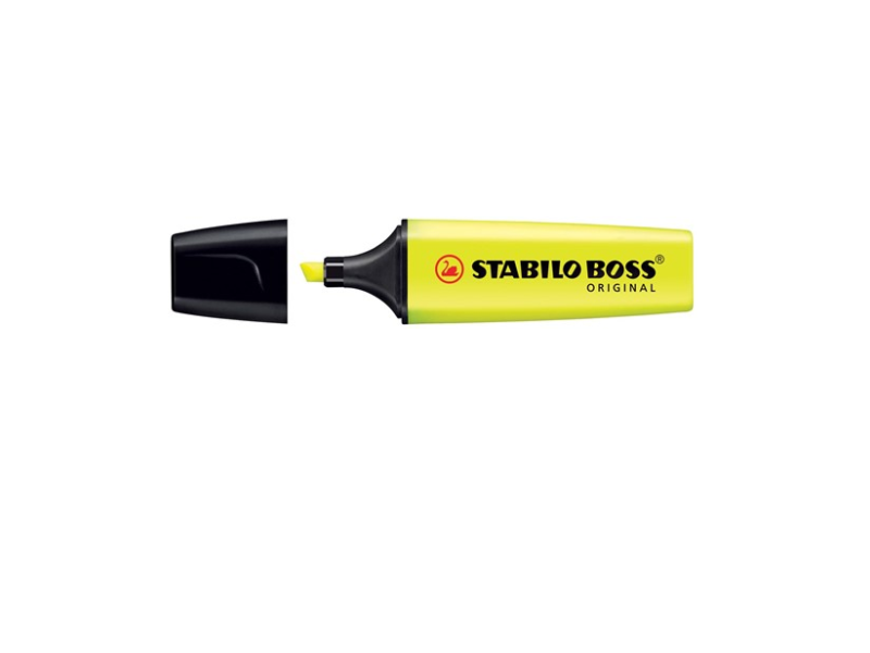 Stabilo Boss Original markeerstift geel