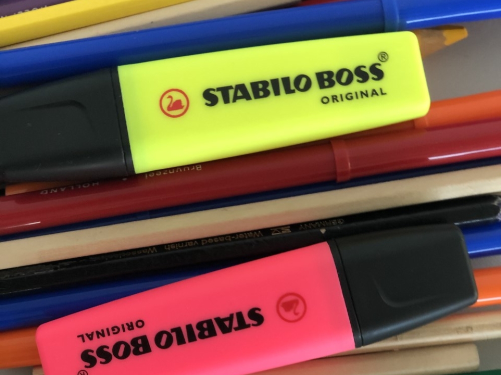Stabilo Boss Original markeerstift Roze