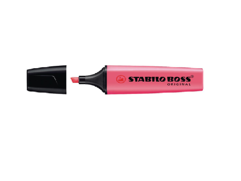 Stabilo Boss Original markeerstift Roze